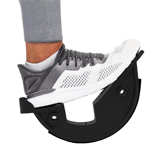 Calf Stretcher and Foot Rocker for Plantar Fasciitis - Black